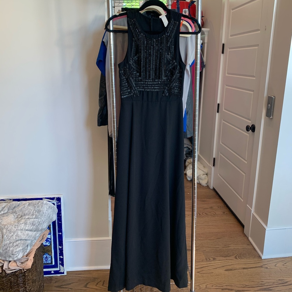 H&M Black Formal Sequin Dress